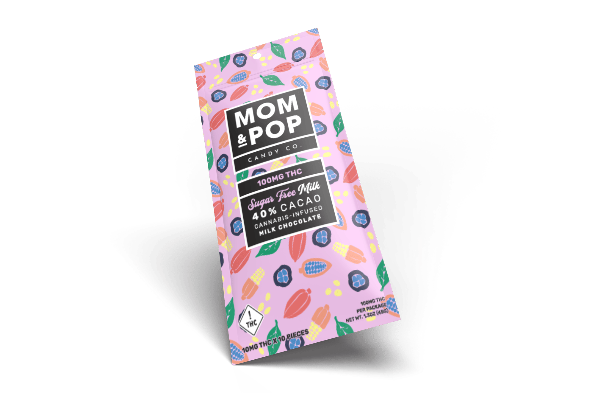 100mg Sugar Free Milk Chocolate Bar