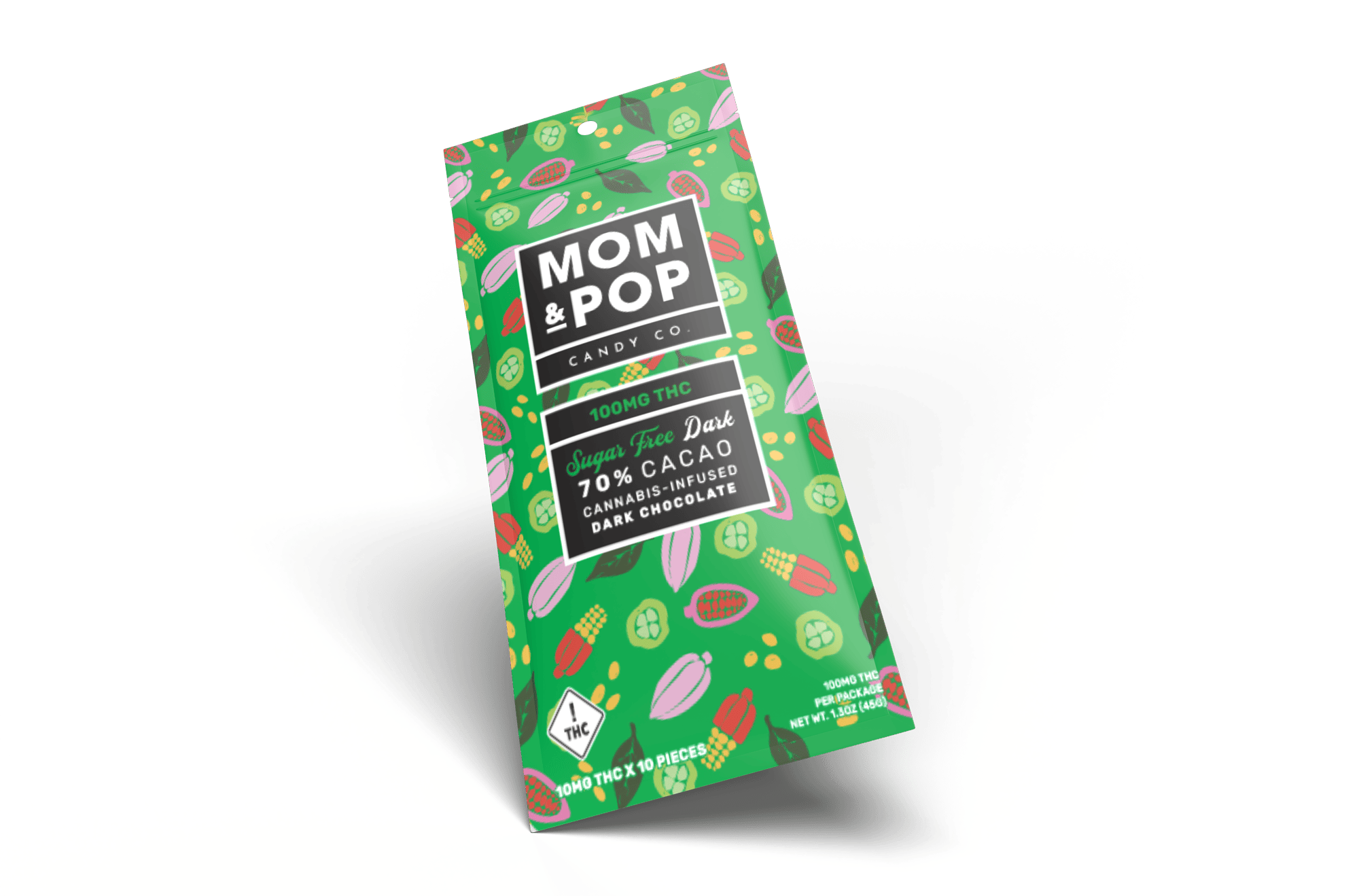 100mg Sugar Free Dark Chocolate Bar