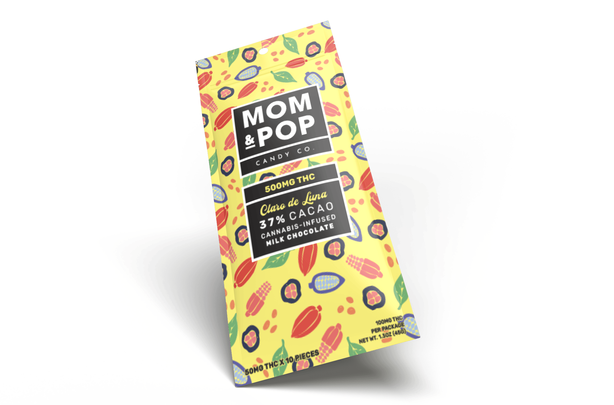 500mg Milk Chocolate Bar | Claro de Luna 37% Cacao