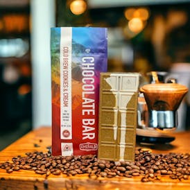 100mg Full Spectrum, Cold Brew Cookies & Cream Chocolate Bar