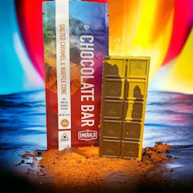 100mg Full Spectrum, Salted Caramel & Waffle Cone Chocolate Bar