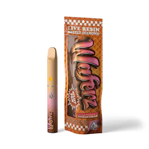 russian cream disposable vape Waferz Spliff Vape Pen: Strawberry Russian Cream 1g