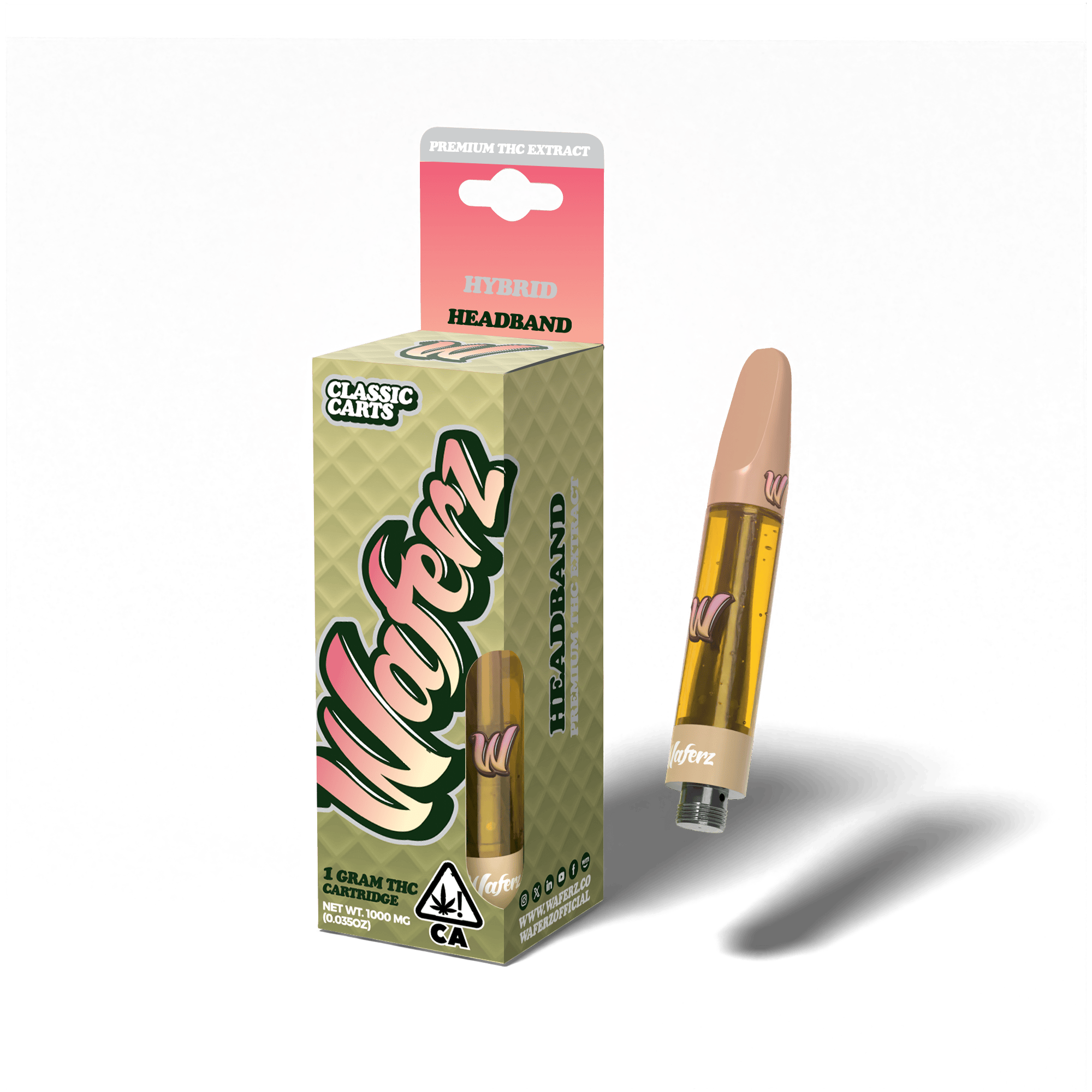 Waferz Classic Carts: Headband (1g)