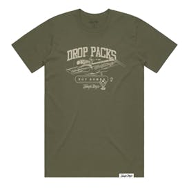Jungle Boys Clothing | Drop Packs Not Bombs - Medium (Military Green/Sand)