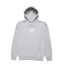 Jungle Boys Clothing | Stacked Embroidered Hoodie - Medium (Grey/White)