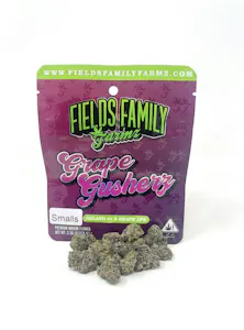 FIELDS FAMILY FARMZ - Grape Gusherz - 3.5g Indoor Flower Smalls (Fields Family)