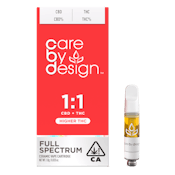 1:1 Full Spectrum - CBD/THC Cart - 1g