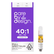 Care By Design 1g 40:1 CBD Cartridge