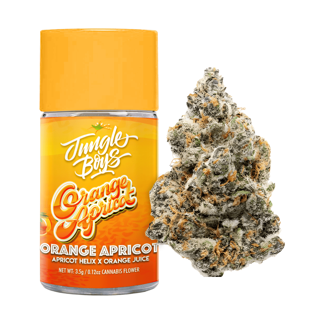 Orange Apricot Jar