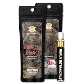 Burly Botanicals | Paw Paw #31 | .5g Disposable Hash Vape