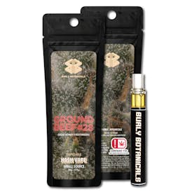 Burly Botanicals | Ground Beef #28 | .5g Disposable Hash Vape
