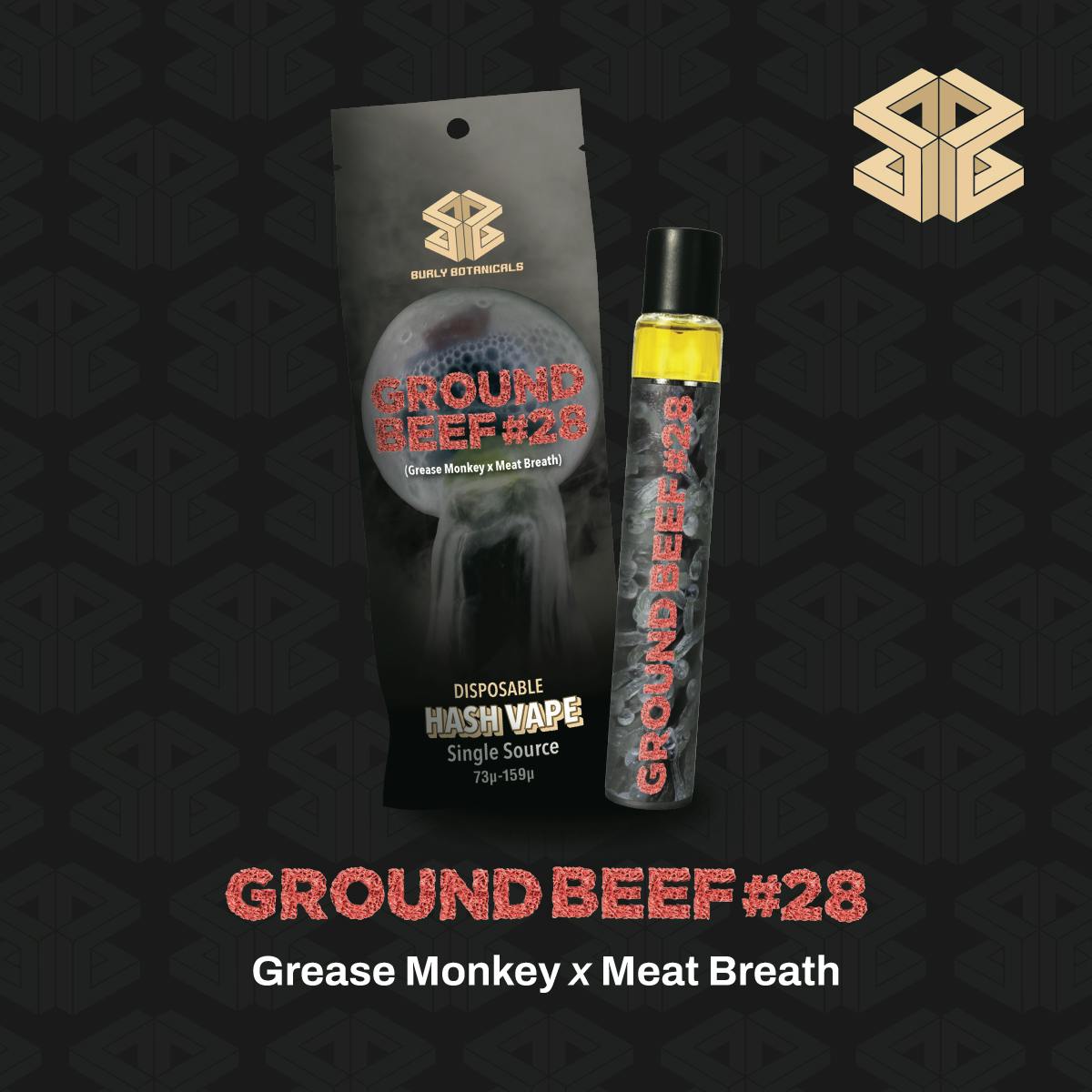 Ground Beef #28 Disposable Hash