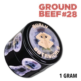 Burly Botanicals | Ground Beef #28 | 1g Hash Rosin