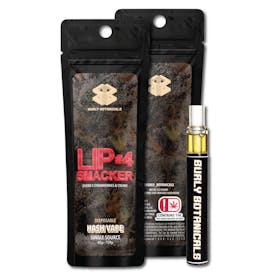 Burly Botanicals | Lipsmacker #4 | .5g Disposable Hash Vape