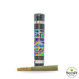 Secret Stash | Full Bud Pre Roll | GMO | .5g