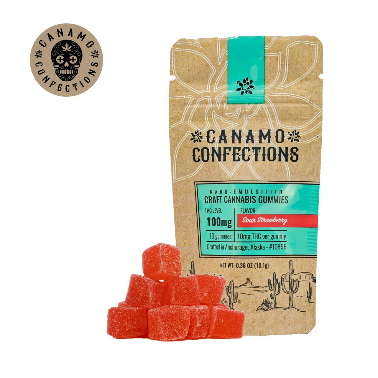 Gummies Cc Sour Strawberry