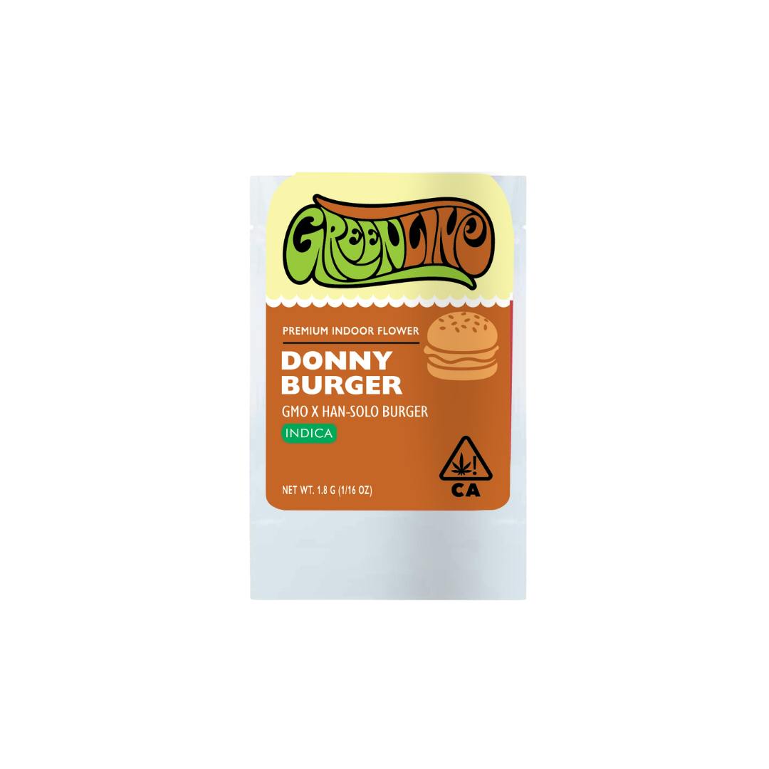 Greenline — Donny Burger - 1/16 oz - Indoor - Indica Hybrid - 1.8g