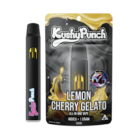 1G Kushy Punch Vape - Lemon Cherry Gelato