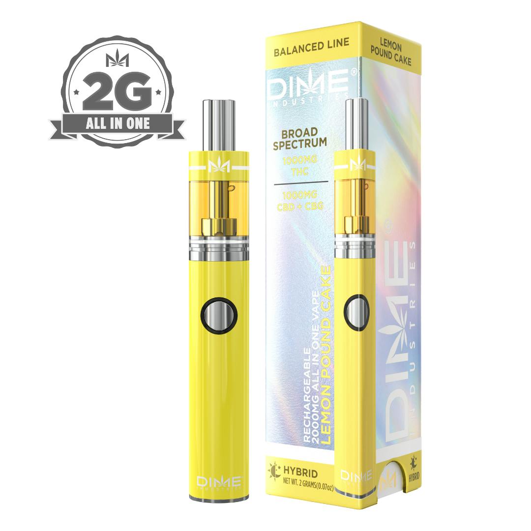 Lemon Pound Cake Balanced Line Device
