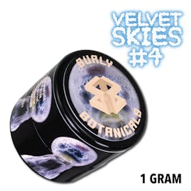 Burly Botanicals | Velvet Skies #4 | 1g Hash Rosin