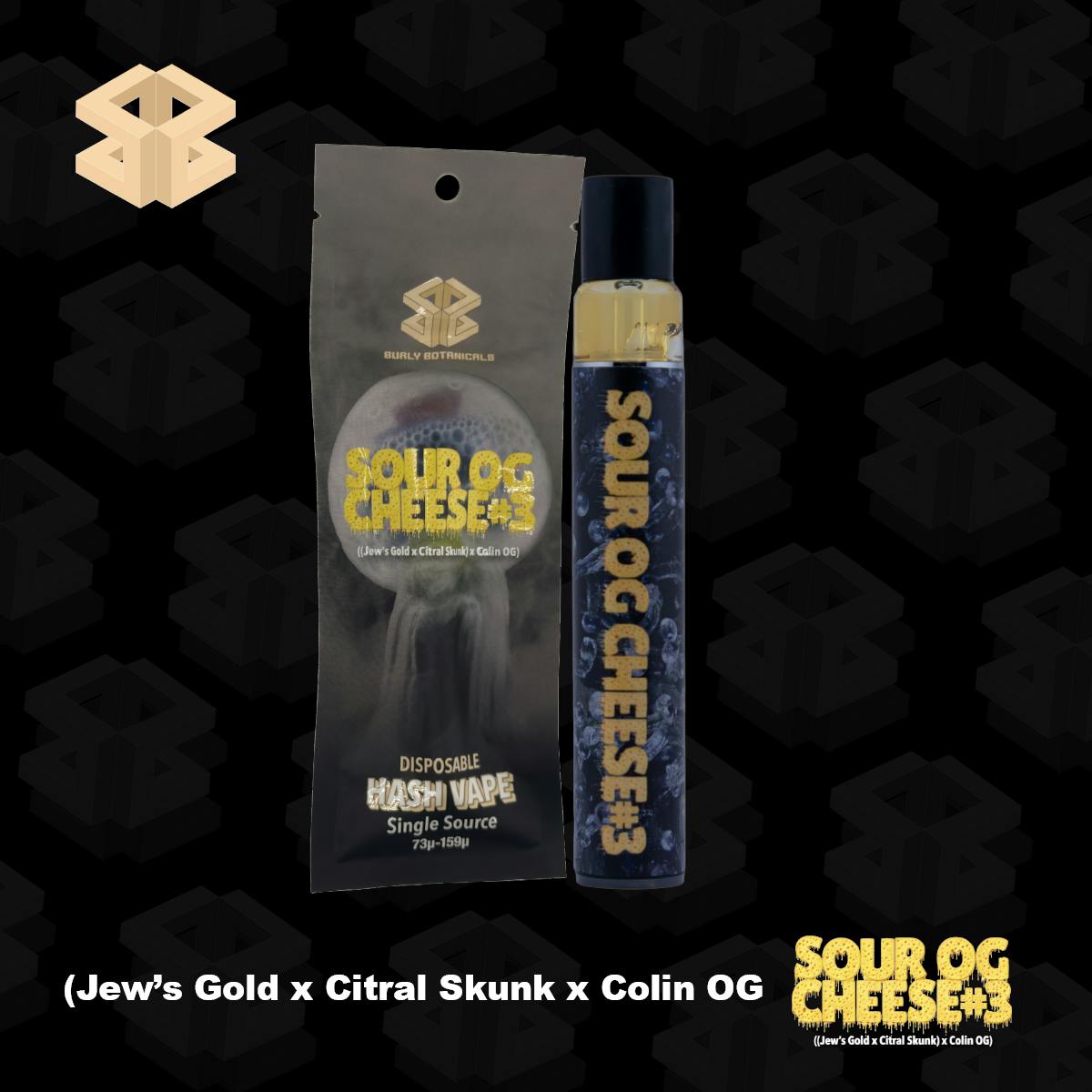 Cheese #3 Disposable Hash Vape