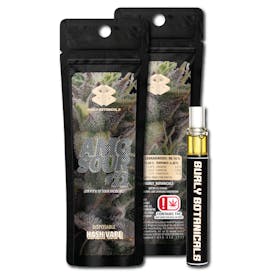 Burly Botanicals | AMG Sour #11 | .5g Disposable Hash Vape