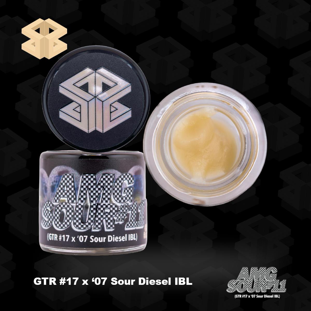 Burly Botanicals | AMG Sour #11 | 1g Hash Rosin
