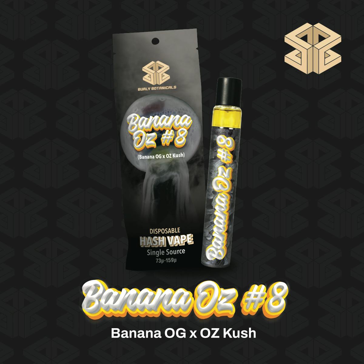 Banana #8 Disposable Hash Vape