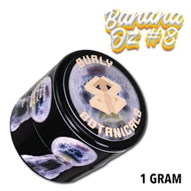 Burly Botanicals | Banana OZ #8 | 1g Hash Rosin