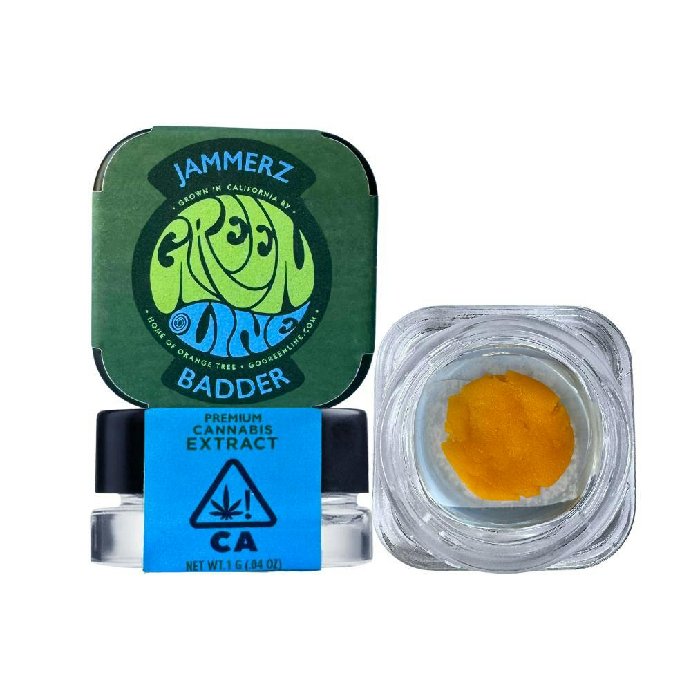 Greenline — Jammerz - Badder - Extract - Indica Hybrid - 1g