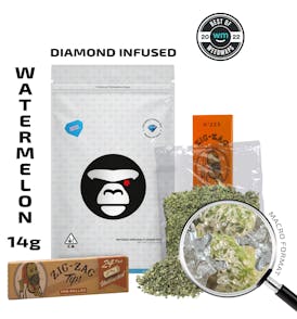 Watermelon (Indica) — Infused Ground Flower Mix