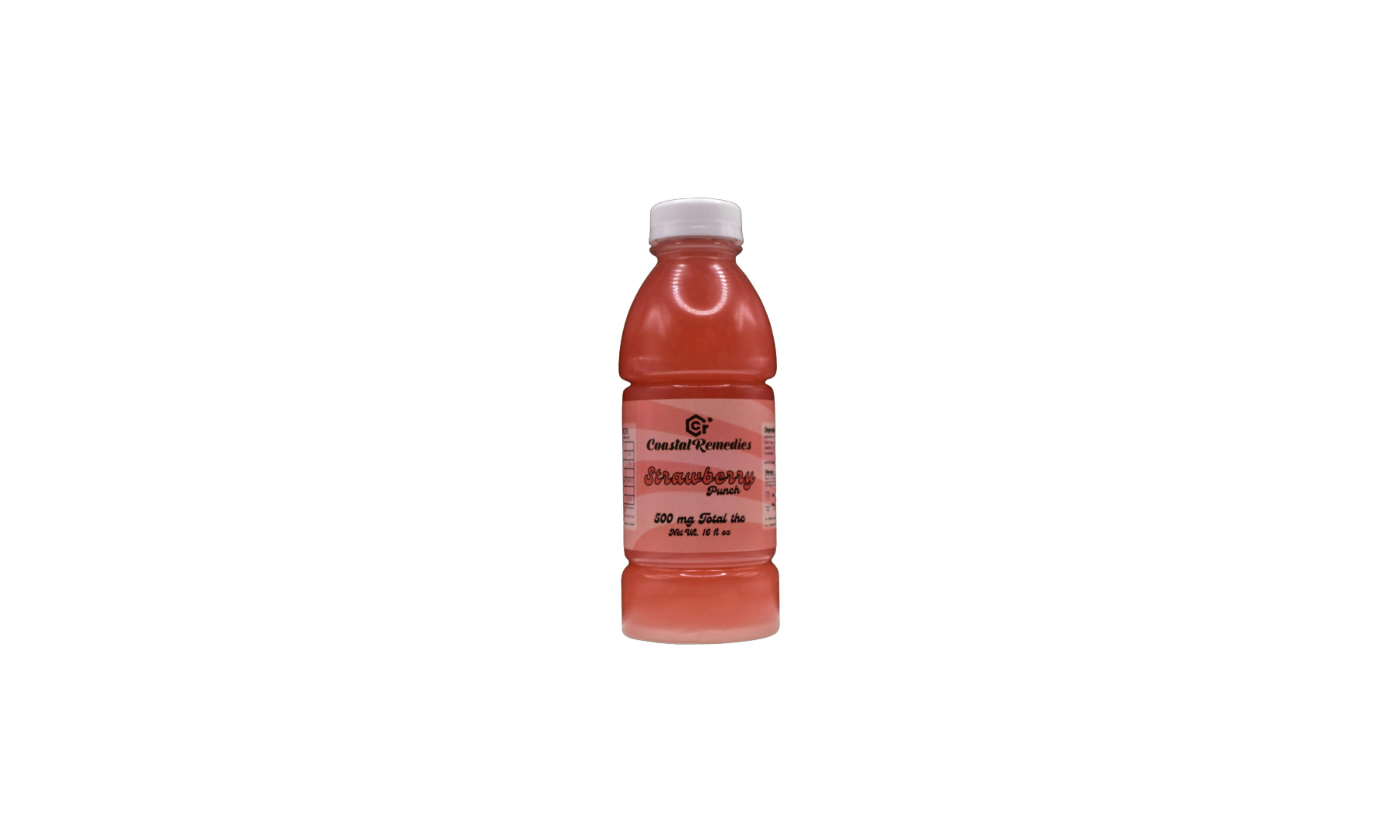 500mg Strawberry Punch Drink | Coastal Remedies by Coastal Remedies