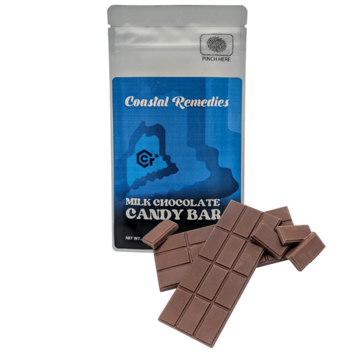 Remedy Bar | Milk Chocolate - 500mg THC by Coastal Remedies