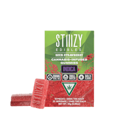 - SOUR STRAWBERRY - Gummies 200mg THC Edibles
