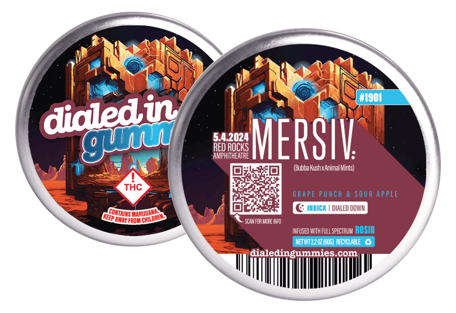 Mersiv | Gummies | 10 pc. | 100mg THC [Batch #1901]