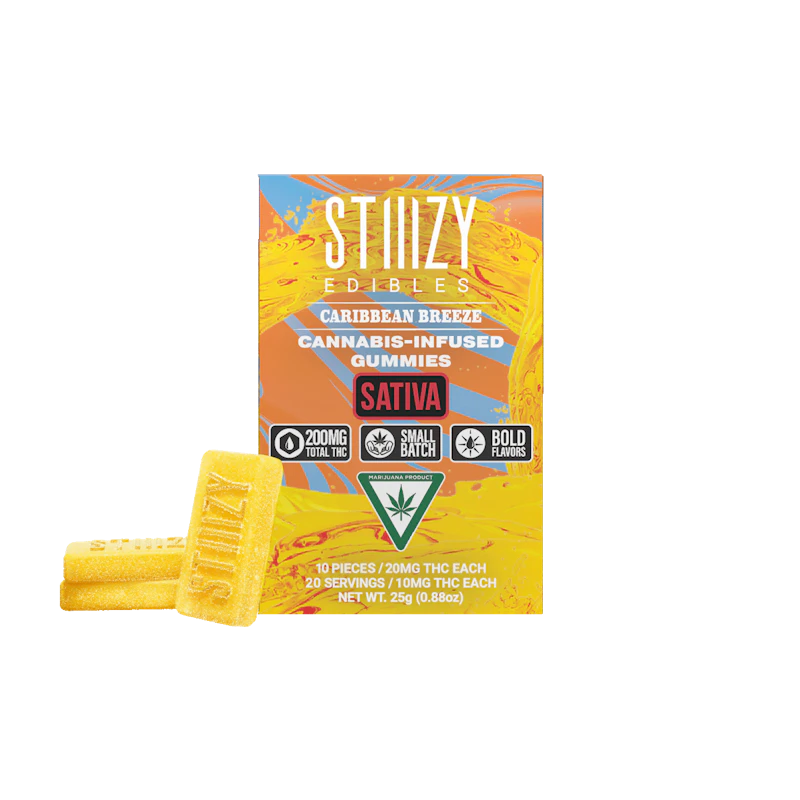 STIIIZY - CARIBBEAN BREEZE - Gummies 200mg THC Edible, Edibles
