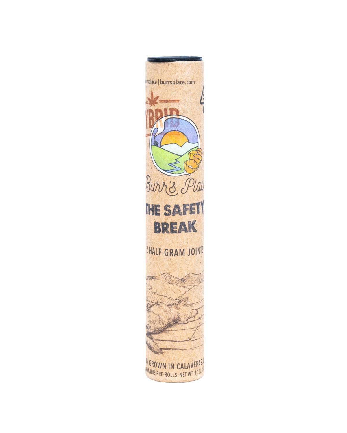 Burr’s Place | The Safety Break - 2pk (1g) Hybrid Blend Pre-Roll Doob-Toob