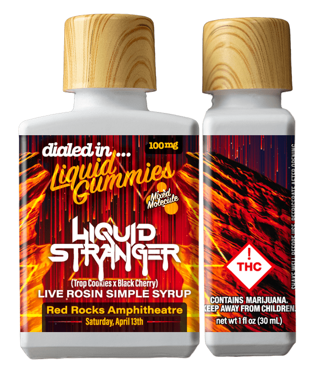 Liquid Stranger | Liquid Gummies | 1 bottle, 10 doses | 100mg THC ...