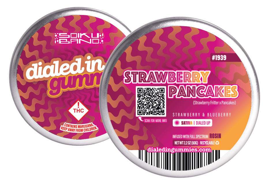 Strawberry Pancakes | Gummies | 10 pc. | 100mg THC [Batch #1939]