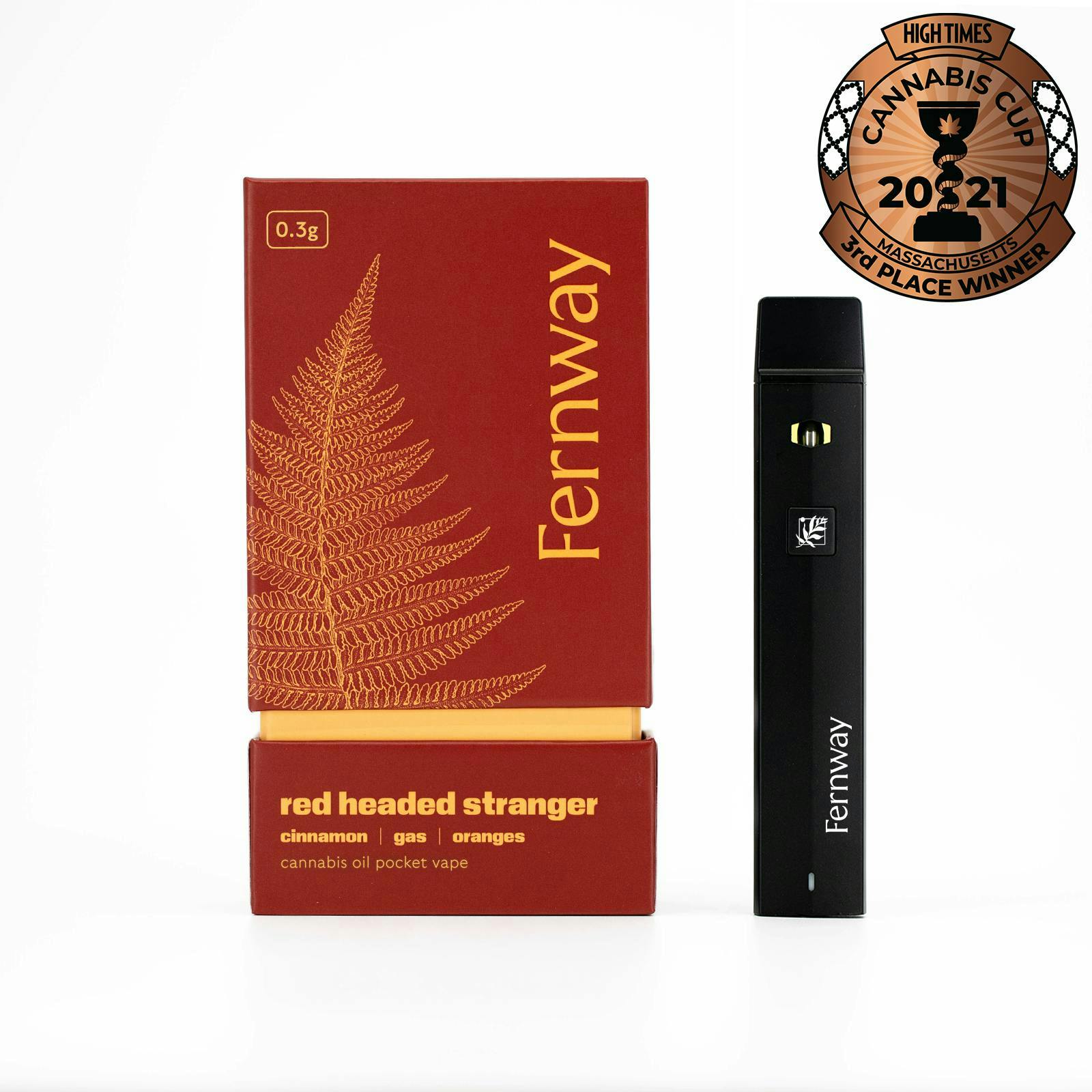 Red Headed Stranger 0.3g Traveler Vape