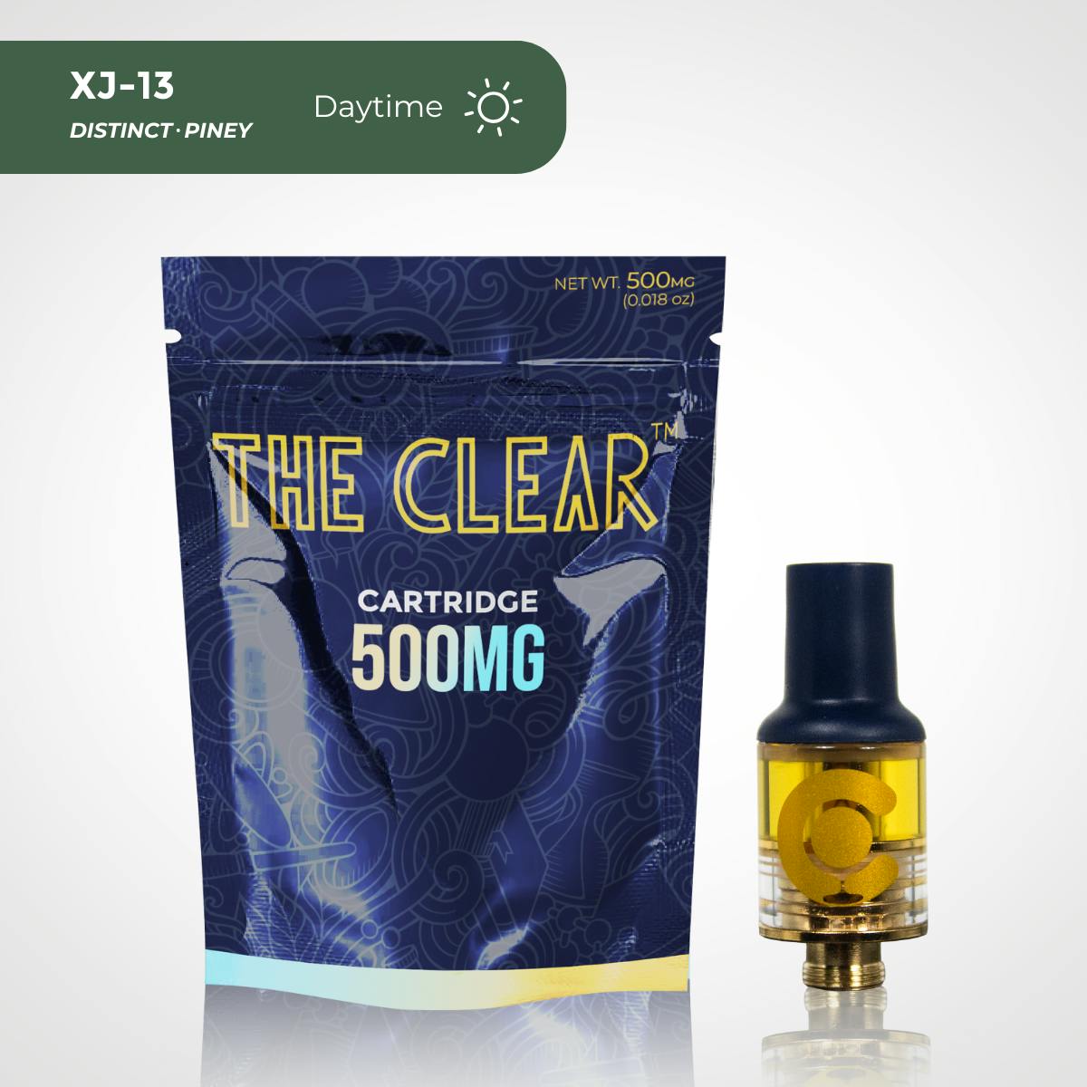 The Clear Original Cartridge 500mg | XJ-13 by CLEAR Brands