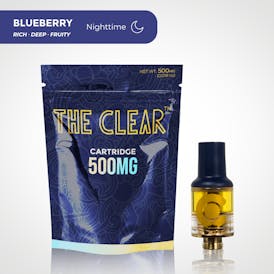 The Clear Original Cartridge 500mg | Blueberry