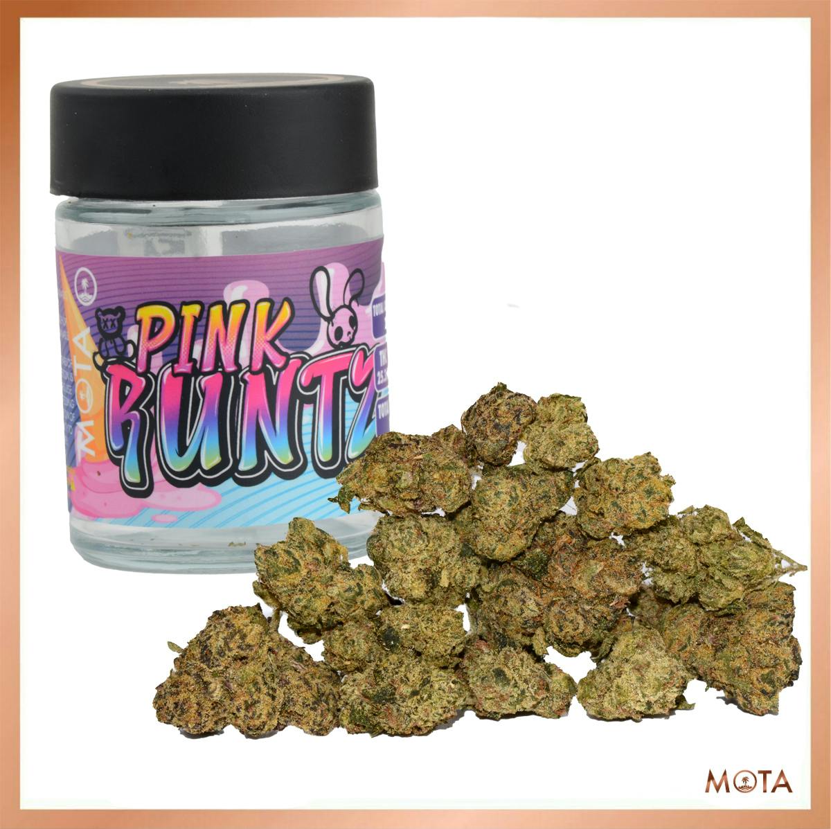 Pink Runtz "Smalls" (7gs) INDICA Indoor [MOTA]