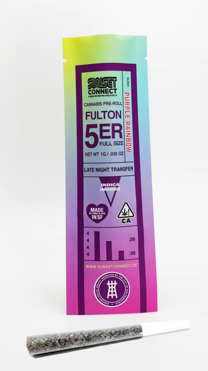 Sunset Connect - Sunset Connect - Purple Rainbow - 1g Pre-Roll Main Image