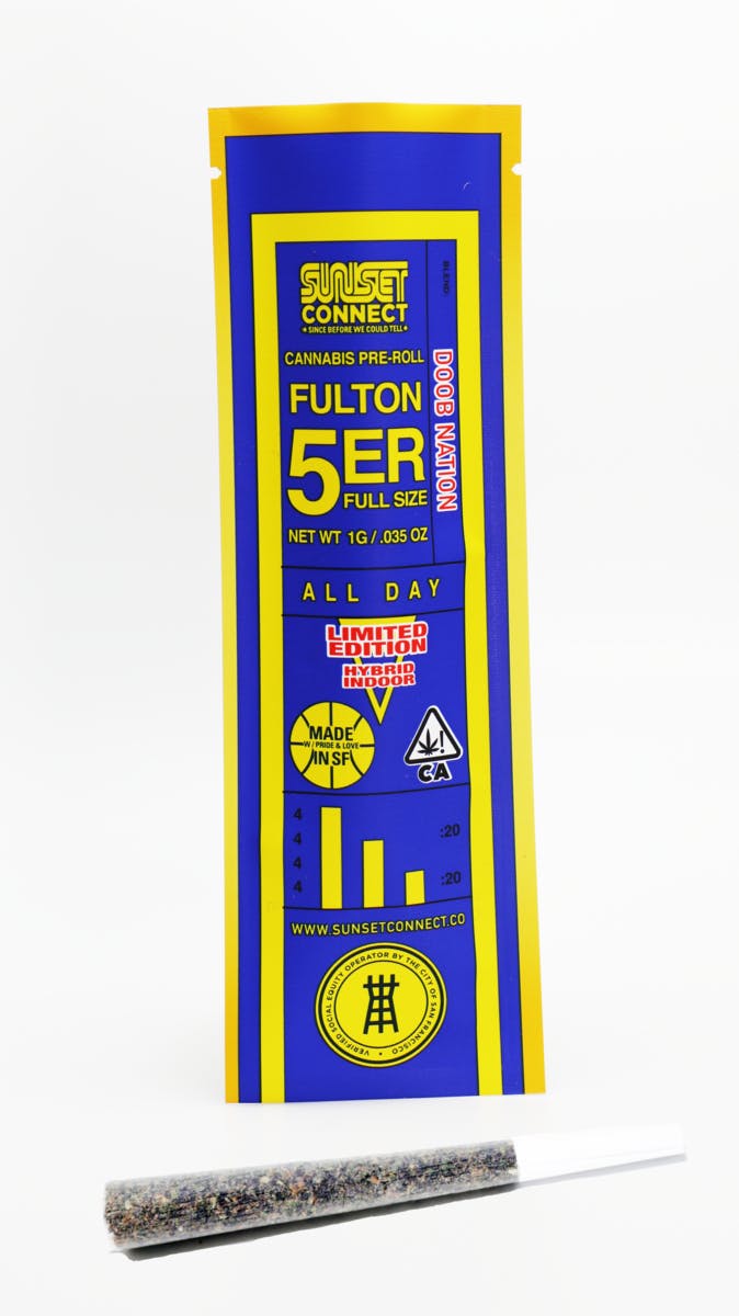 Fulton 5'er Doob Nation Hybrid | 1g - Sunset Connect