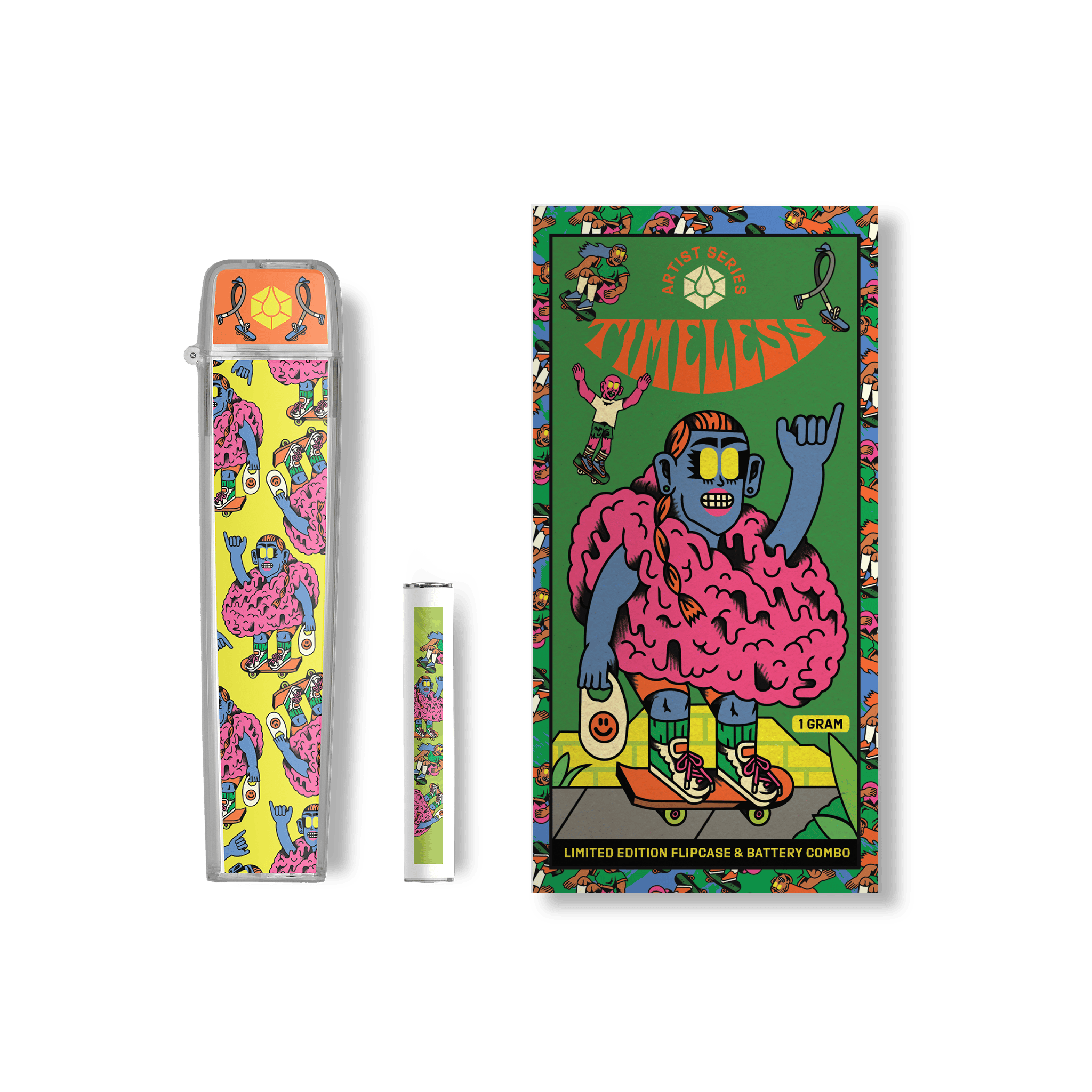 Shred For The Cure OK Flip Case & Battery Combo | Battery | 1g