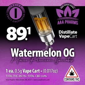 Watermelon OG - Distillate Vape Cart