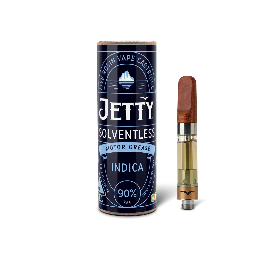 Jetty Extracts - Motor Grease OCal Solventless Cartridge 1g Main Image