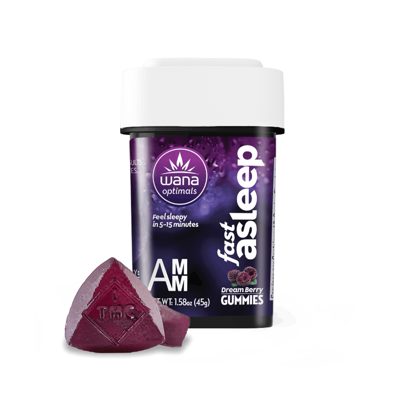 Dream Berry Fast Asleep [10 pack] - Wana Edibles