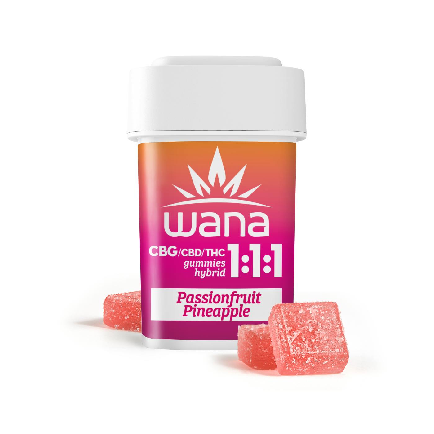 Passionfruit Pineapple 1:1:1 [10 pack] by Wana Edibles